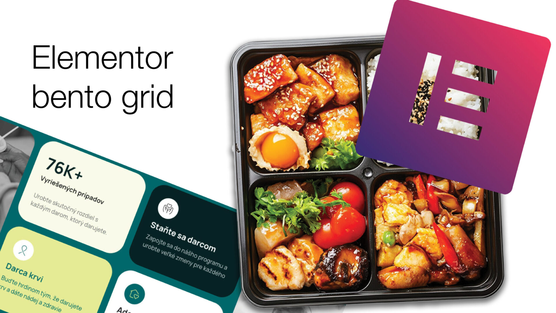 Elementor bento grid